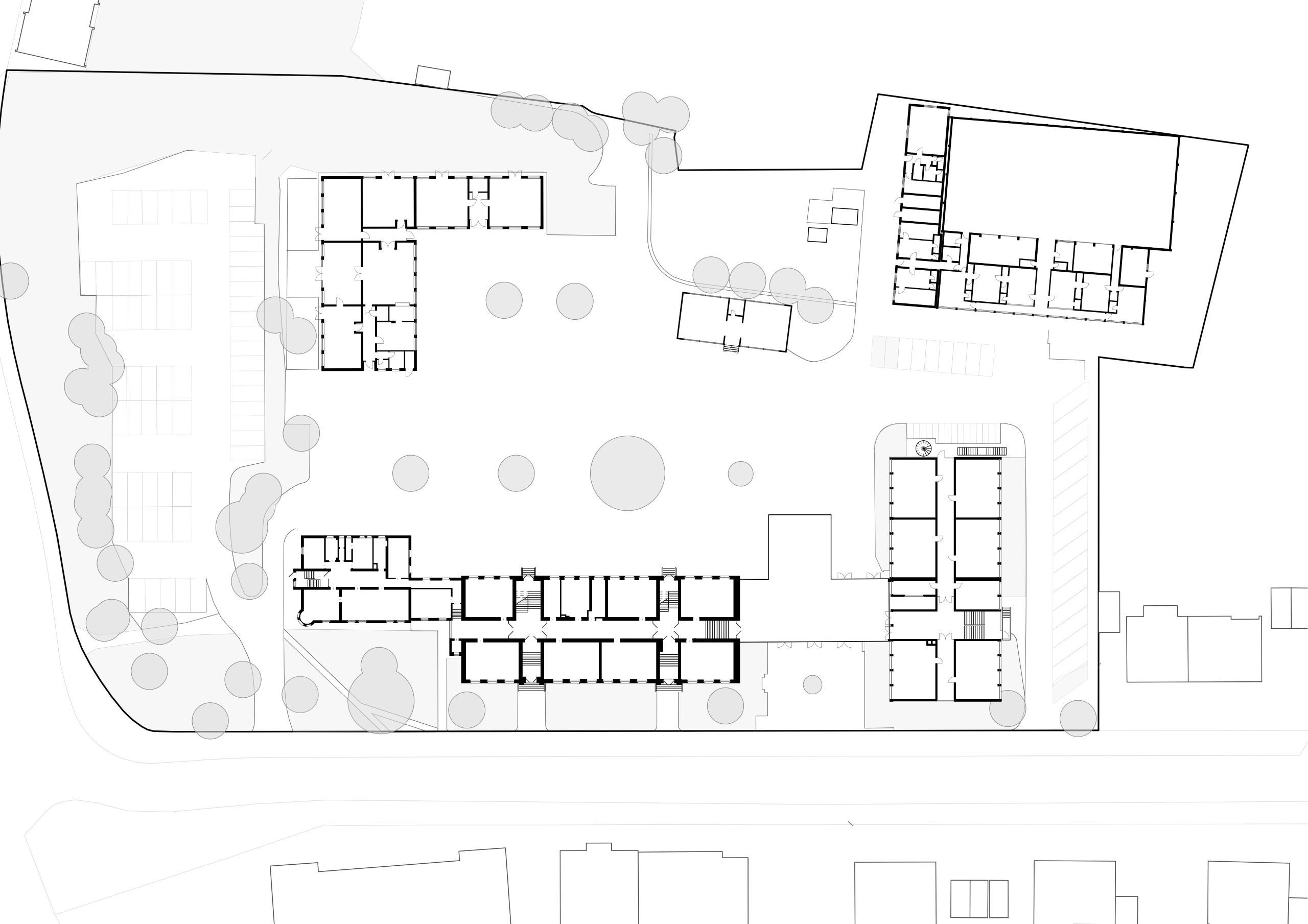 Gymnasium Hattingen_Grundriss Bestand